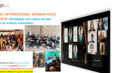 RAPPORT 2024 / Avec International Women Peace Group (IWPG) développer une culture de paix depuis la plus tendre enfance et chez les femmes