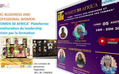 RAPPORT 2024 / Projet WOMEN 30 AFRICA « Droits à la santé et autonomisation de la femme «