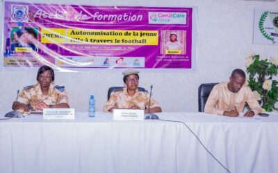 Football et autonomisation : GENIT CARE AFRICA aux côtés des jeunes footballeuses burkinabè